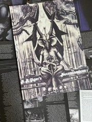 Goth Pastel Baphomet Stationery 200 Sticker Kit Vinyl Scrapbook Huge Lot