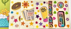 Retro Sticker lot set of 199+ Stickers / Mxd Themes