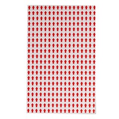 60 Sheets/Pack Adhesive Arrows Labels Stickers for Inspection Defect Marking
