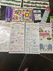 VTG Sticker Lot Sandylion Mix Sealed (18) Rest Loose Etc 90s-mod See Photos