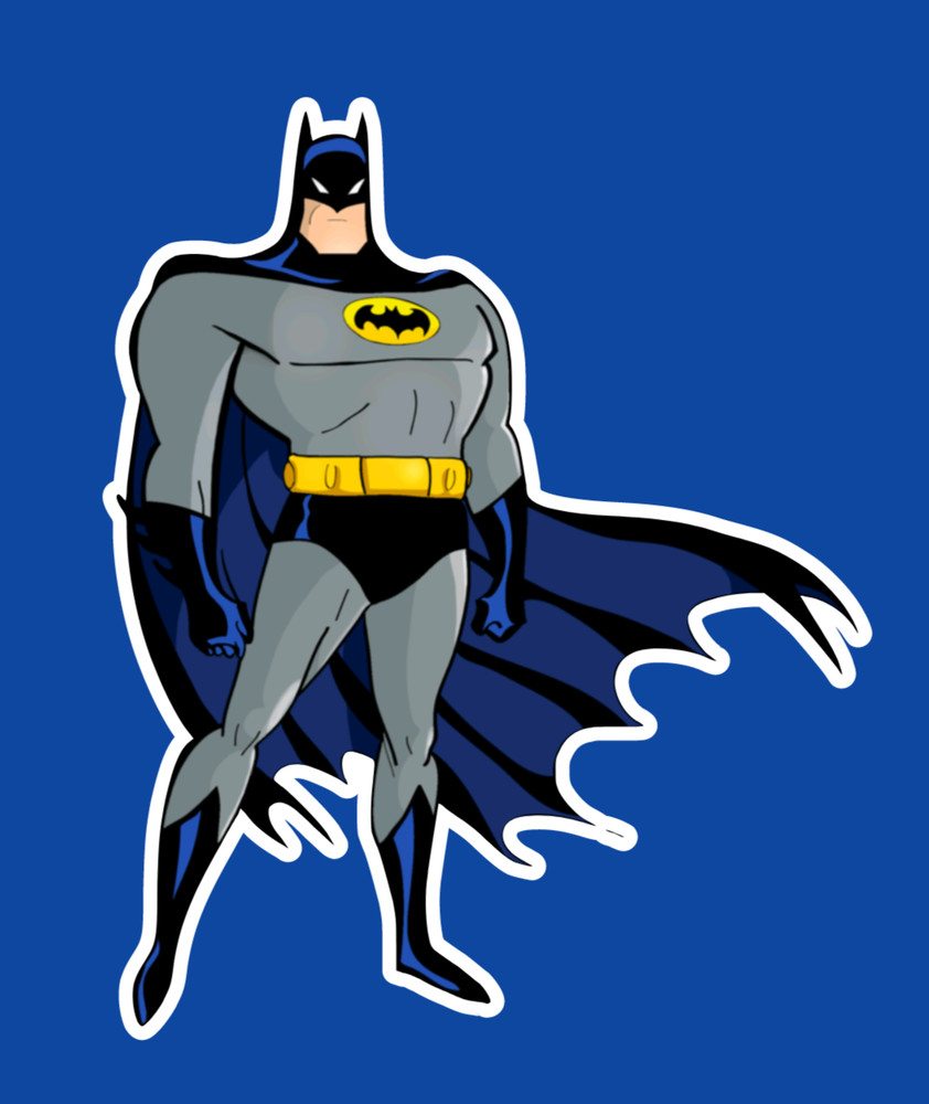 Batman Die Cut Sticker Decal