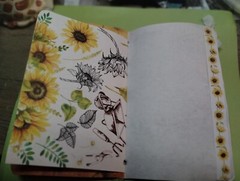 Sunflower Junk Journal USA Seller Gift