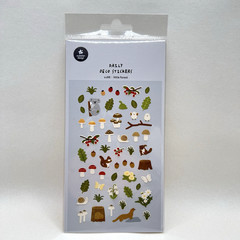 Suatelier Little Forest Fall Stickers Junk Journal Collage Scrapbooking Planner