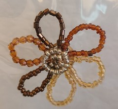 5 Packs Sticko Beadables Beaded Flower Embellishment 4 Crafts, Scrapbooks #4