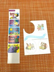 VINTAGE VERY RARE EASTER STICKER LOT PETER COTTONTAIL BUNNY DUCK MIX OF BRANDS