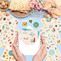 Passover Stickers for Kids 720PCS Labels for Envelopes, Cards, and Decorations