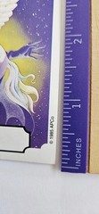 Vtg Whisper The Winged Unicorn Bookplate Sticker 1985 Wizard Curse Of The Dragon