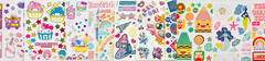39 STICKER SHEETS LOT, Bulk stickers PK, Mxd Themes BABY BIRTHDAY SAFARI JUNGLE