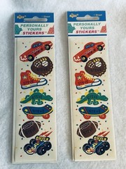 Vintage Steve Russ Personally Yours Stickers SEALED Sports Theme Arts & Crafts