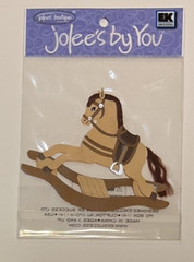 Rocking Horse~Dimensional Scrapbook Sticker~Jolee’s By You~VTG~Baby, Toy New
