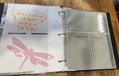 Binder Of Large Collection Of Scrapbooking Cutouts (DT-box1)