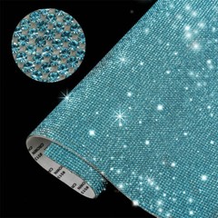 Diamond Crystal Bling Rhinestone Sticker Sheet Diamante Self Adhesive Decal DIY