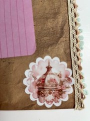 valentines junk journal scrapbook tassel pen clip 62 pages rabbit couple 1 sig
