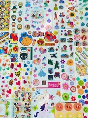 979+ HUGE Lot of Scrapbooking Themes Stickers, Mxd Sticker Set, Project Decorate