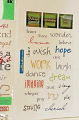 6 CRAFTING Scrapbook Sticker Sets PHRASE CAFE-Ms ELIZABETHS-SPRING SAYINGS 2004