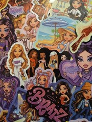 New Cute Glossy 2″ Bratz Stickers 10 Randomly Picked