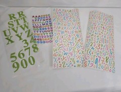 Scrapbook Organizer & Accessories (Stickers, Scissors, Magazine)