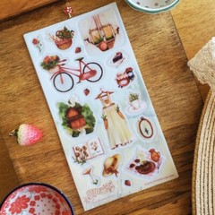 Cottagecore Life – Sticker Sheet – Diary – Scrapbook – New in Packaging