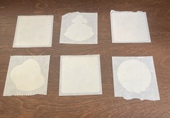 Smurfs 1980’s Smurf Stickers Decals (Still Attached To Original Backings) QTY 6