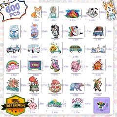 Arme Stickers 600Pcs Cute Style 1