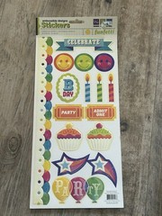 Lot of 37 Packs of Stickers and Stamps Military Holiday Scrapbooking Crafting