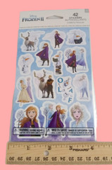 Disney Elsa Frozen 2 Stickers Kids Olaf Kid Squad Anna Sven 3 Sheets 42 ct 3+