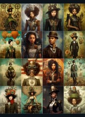 16 Pcs Diverse Steampunk Tags Junk Journals Scrapbook USA Seller