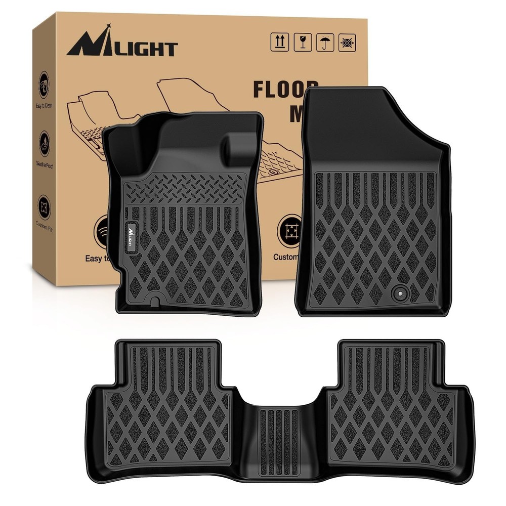 Nilight TPE Floor Mats for Nissan Altima 2007 2008 2009 2010 2011 2012 All We…
