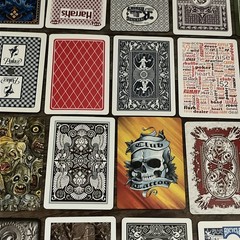 Lot of 50 Single Playing Cards for Scrap Journal – Some Mini Cards | Mixed