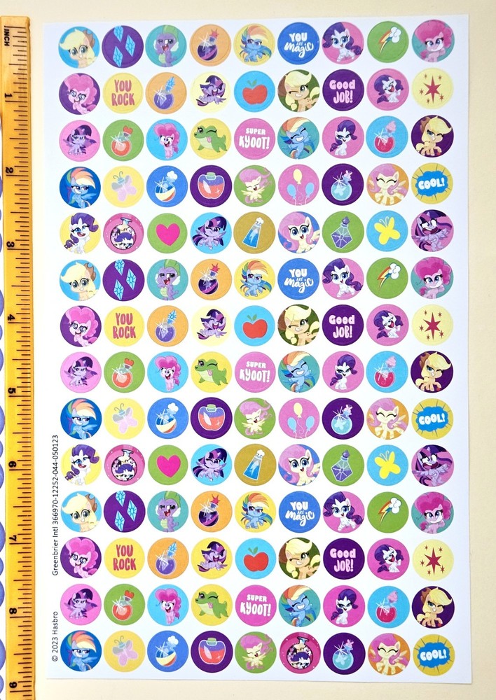 Little Pony / Sticker sheet Large Format