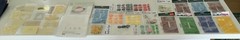 LOT OF 33 SCRAPBOOKING CARD MAKING ENVELOPES, EMBOSSING STENCILS, BUTTONS