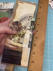 Unique Handmade Ephemera, Scrapbook,Junk Journal,tag,embellishment Mixed Media