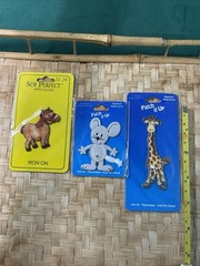 Stickers Lot Scrapbook 11 Sheets Iron-on Various Brands Teddy Girl Mom 5-Patches