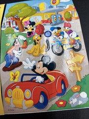 Vintage Sandylion Mickey Mouse And Friends Stickers Lot Of 3 New Maxi