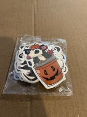 Novelty Funny Opossum Notebook, Stickers (50 pcs) & Magnet