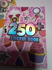 New 750 + Sticker Books Boys Girls Kids Craft Gift Super Cute! Brand New
