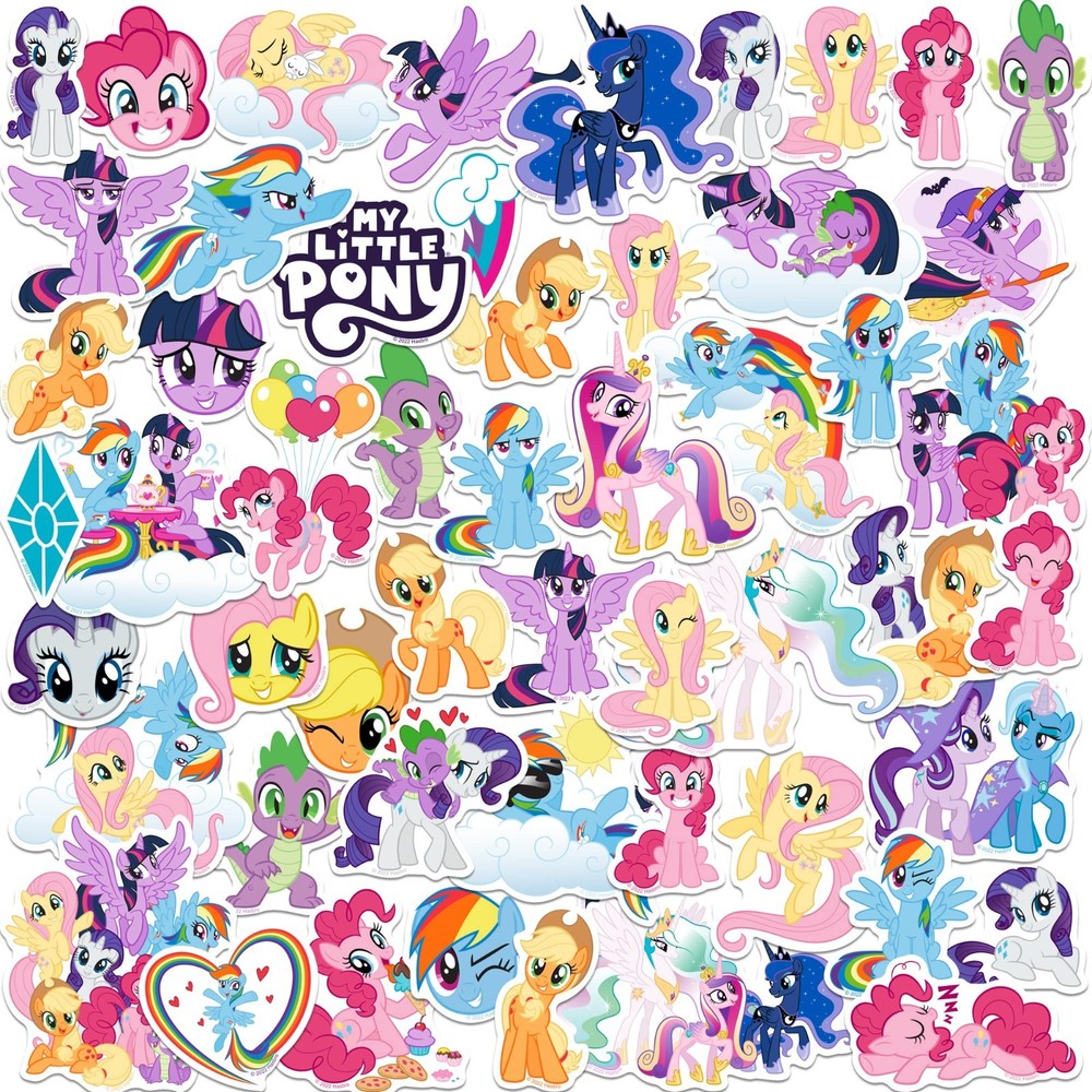 10 pcs my little pony sticker lot