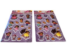 2 Dora The Explorer Puffy Sticker Sheets 2008 Stickety Doo Da Halloween Pumpkins