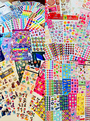 Children Stickers Kit Set Planner Craft Scrapbook Variety Of Themes | 1289+ Pcs.