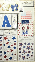 Patriotic 4th Of July HUGE NEW LOT 21pc Stickers Patches Red White Blue USA Flag