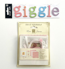 Lot of Misc Baby Theme Boy & Girl Scrapbooking Paper Stickers Die Cut NEW & Open