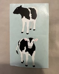 Mrs. Grossman’s Stickers Animals Cows 1/2 sheet
