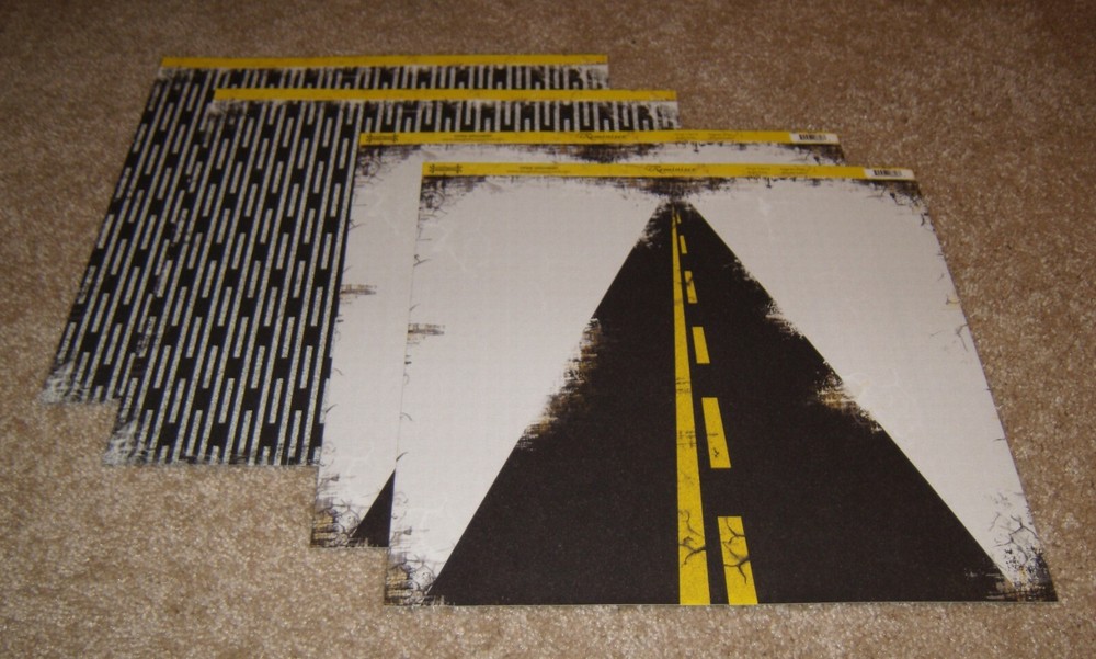 Reminisce 12×12 Double Sided Cardstock Paper(4) ~ Road Signs…..Open Highway