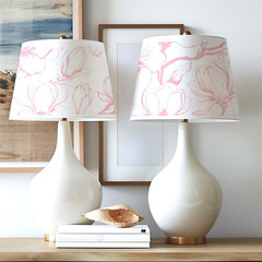 3 Sheets White Pink Floral Rub on Transfers for Crafts and Furniture