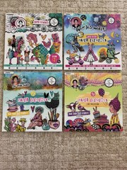 Art by Marlene 8”x8” Lot Of 4 Packs Paper Elements 1000+ Pieces Out This World