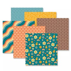 Creative Memories Retro Vibes Paper Pack (12/pk)