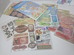 Assorted Random Stickers Mixed Lot Arts Crafts New & Incomplete JC16