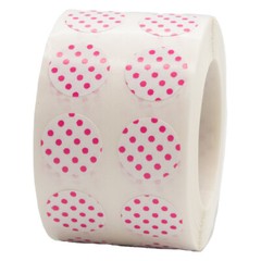 Circle Polka Dot Stickers | 0.5″ Inch Round | 1,000 Pack | Pick One Color