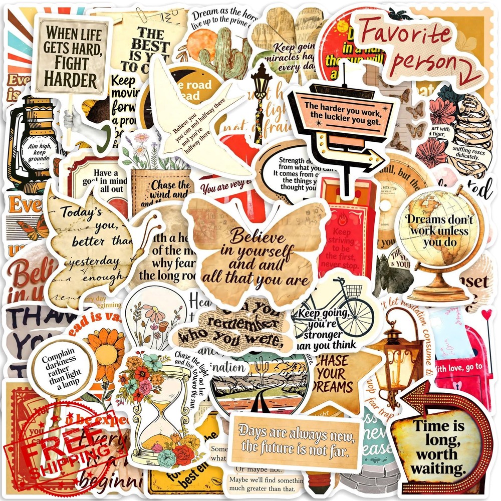 Flurendo motivational stickers Colourful-c6