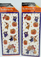 American Greetings Halloween Sticker Lot 15 Sealed Packs 109 Sheets NOS Teachers